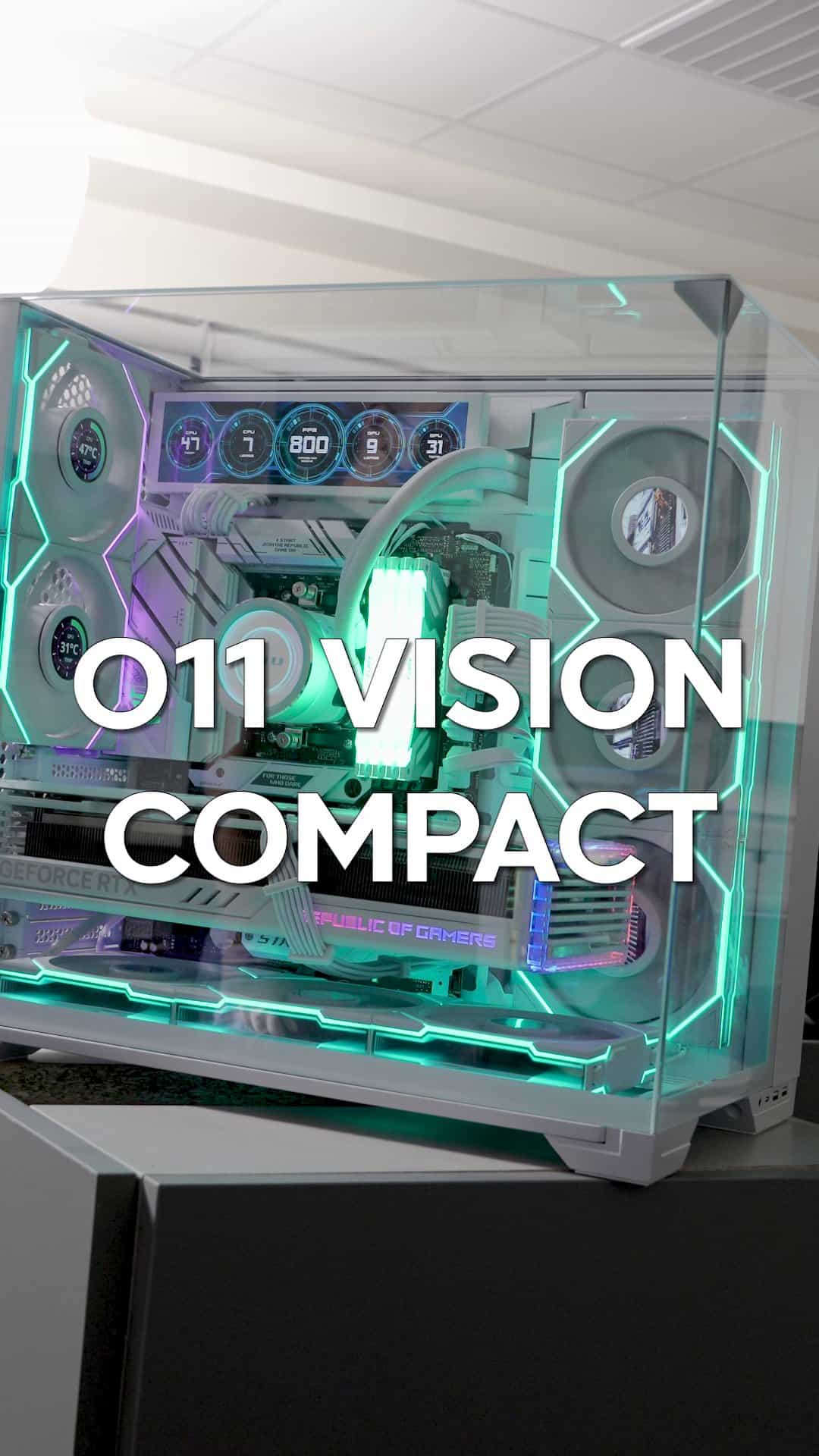 Lian Li O11 Vision Compact vs O11 Vision, & Dynamic